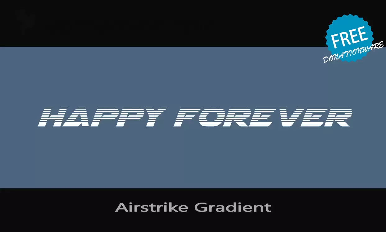 Sample of Airstrike-Gradient