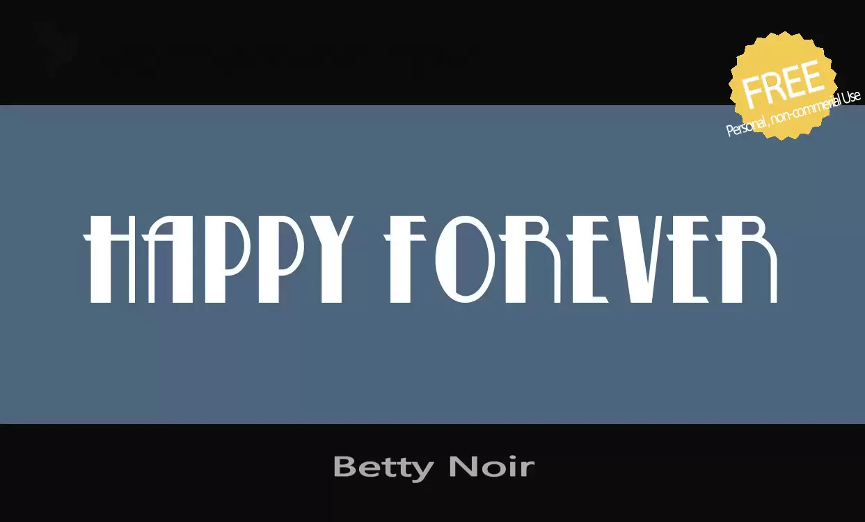 Sample of Betty-Noir