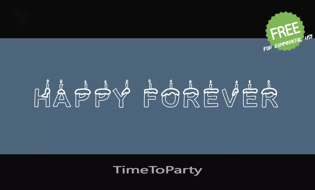 Sample of TimeToParty