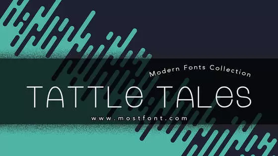 Typographic Design of Tattle-&-Tales