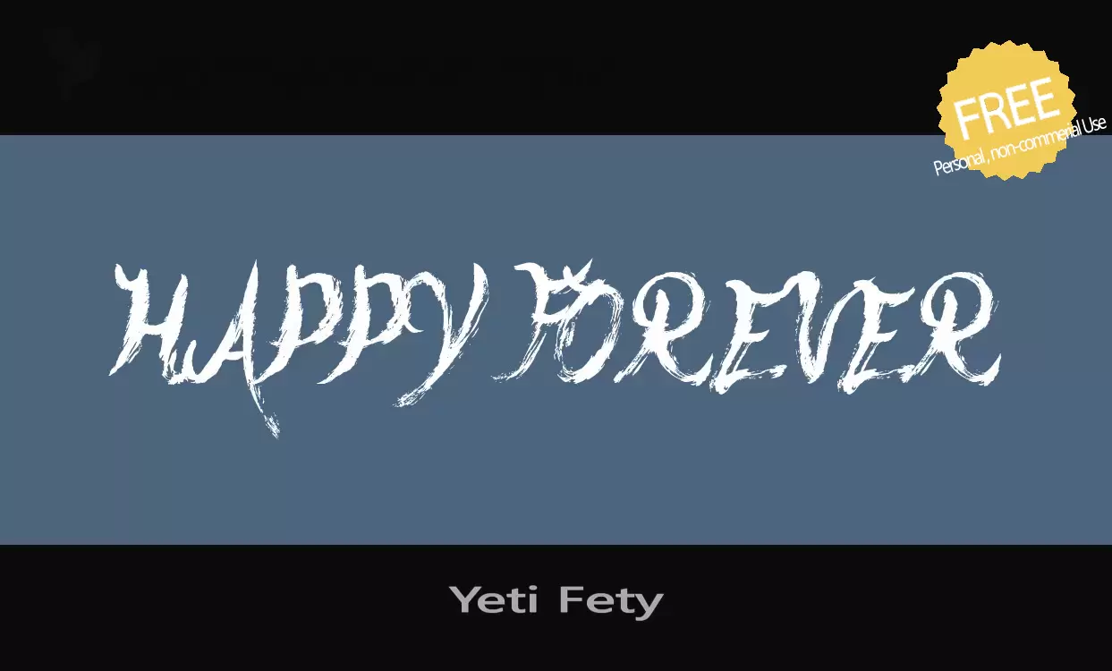 Sample of Yeti-Fety