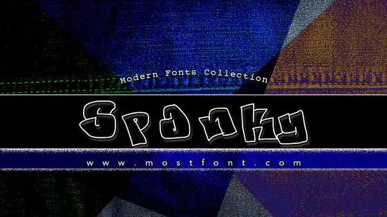 「Spanky--20-Second-Version」字体排版样式