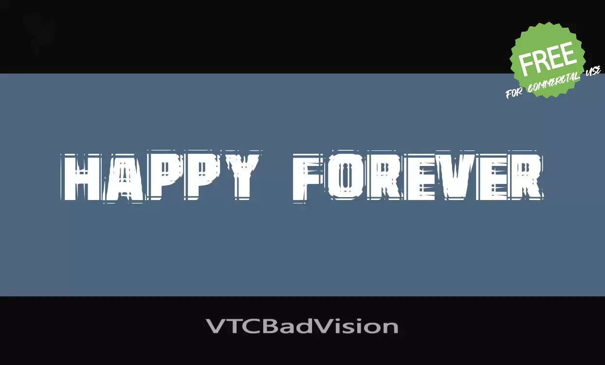 Sample of VTCBadVision