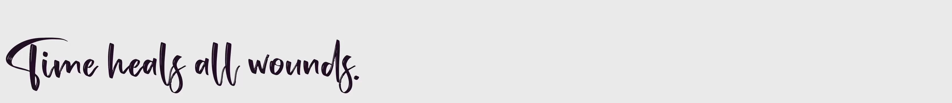「Tedy Brush」字体效果图