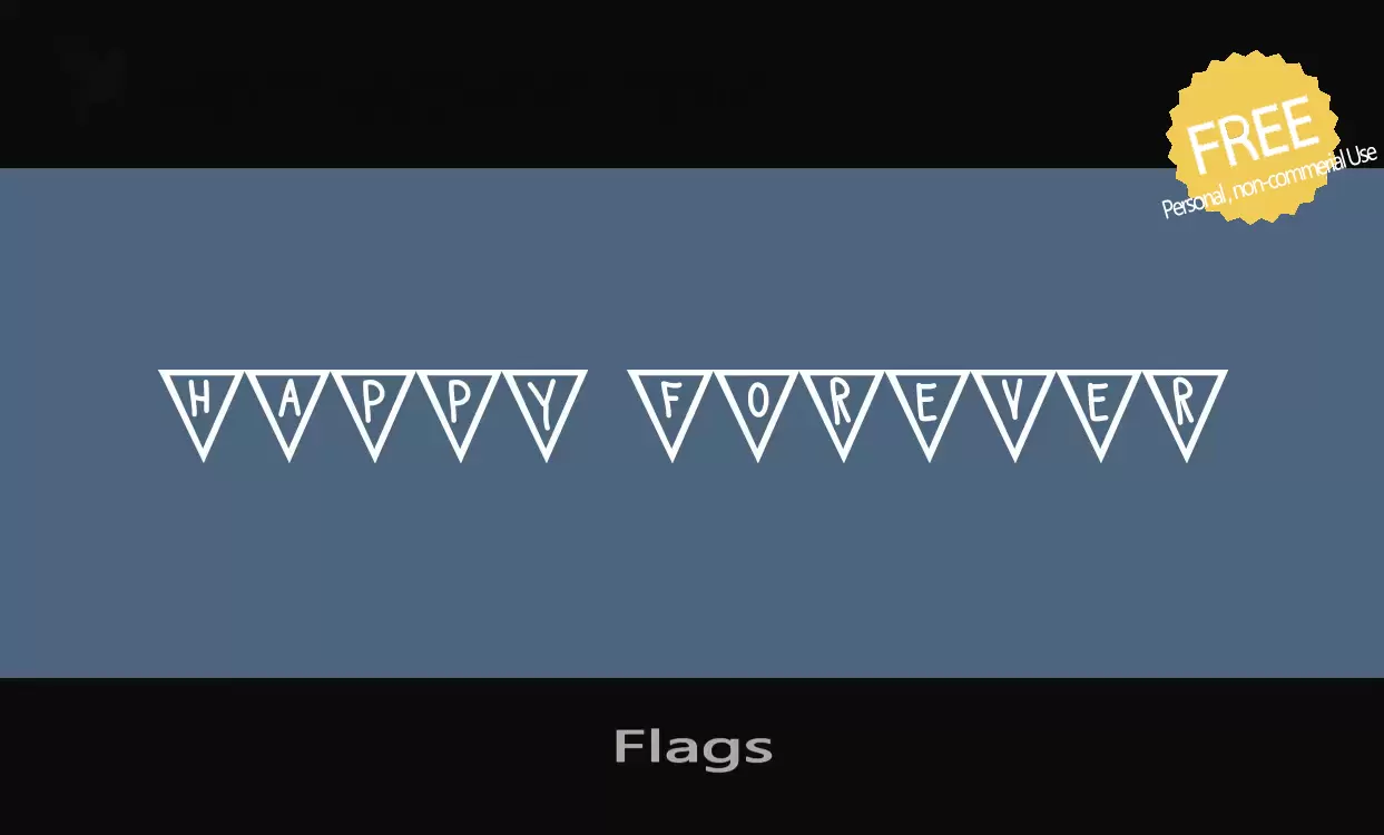 Sample of Flags