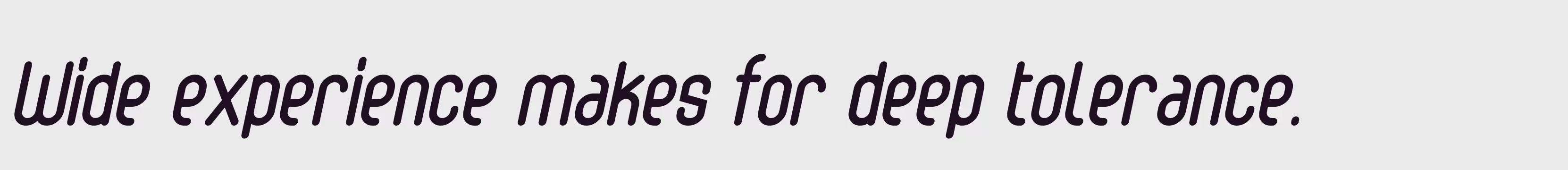 Preview Of Abingdon Italic