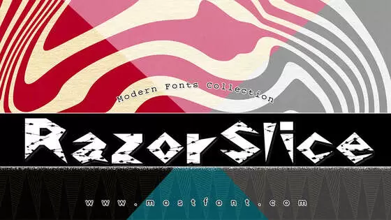 「RazorSlice」字体排版图片