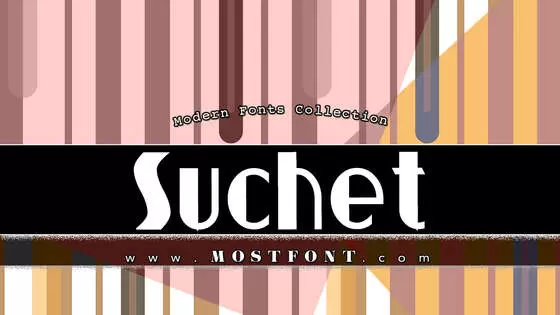 Typographic Design of Suchet