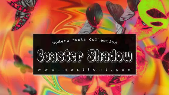 「Coaster-Shadow」字体排版图片