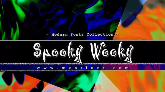 Typographic Design of Spooky-Wooky