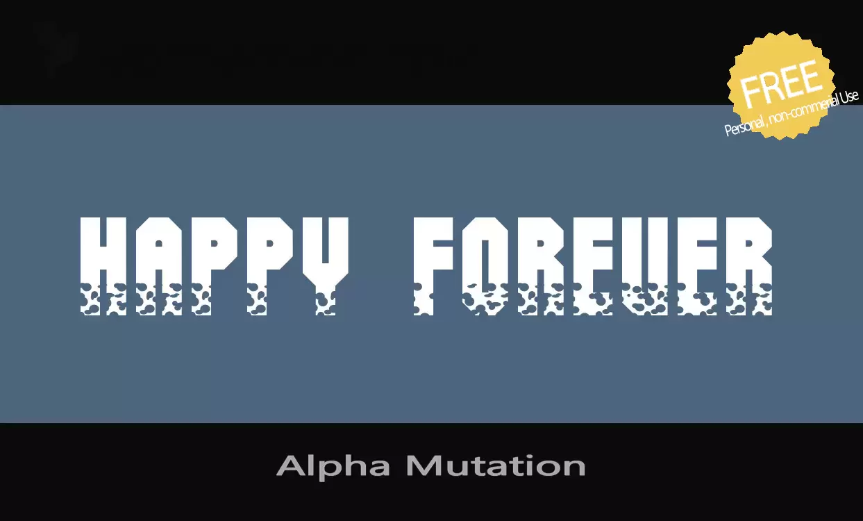 Sample of Alpha-Mutation