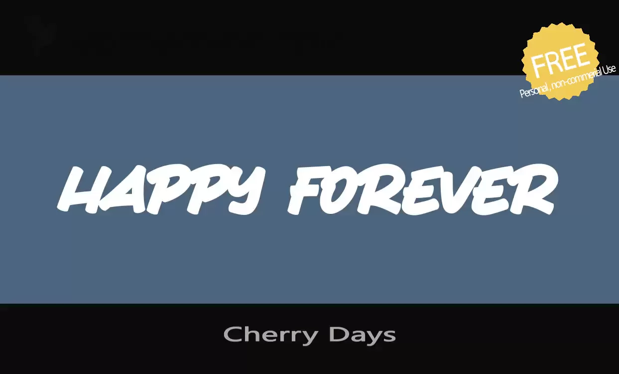 Sample of Cherry-Days