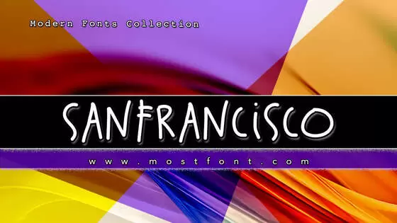 Typographic Design of SanFrancisco