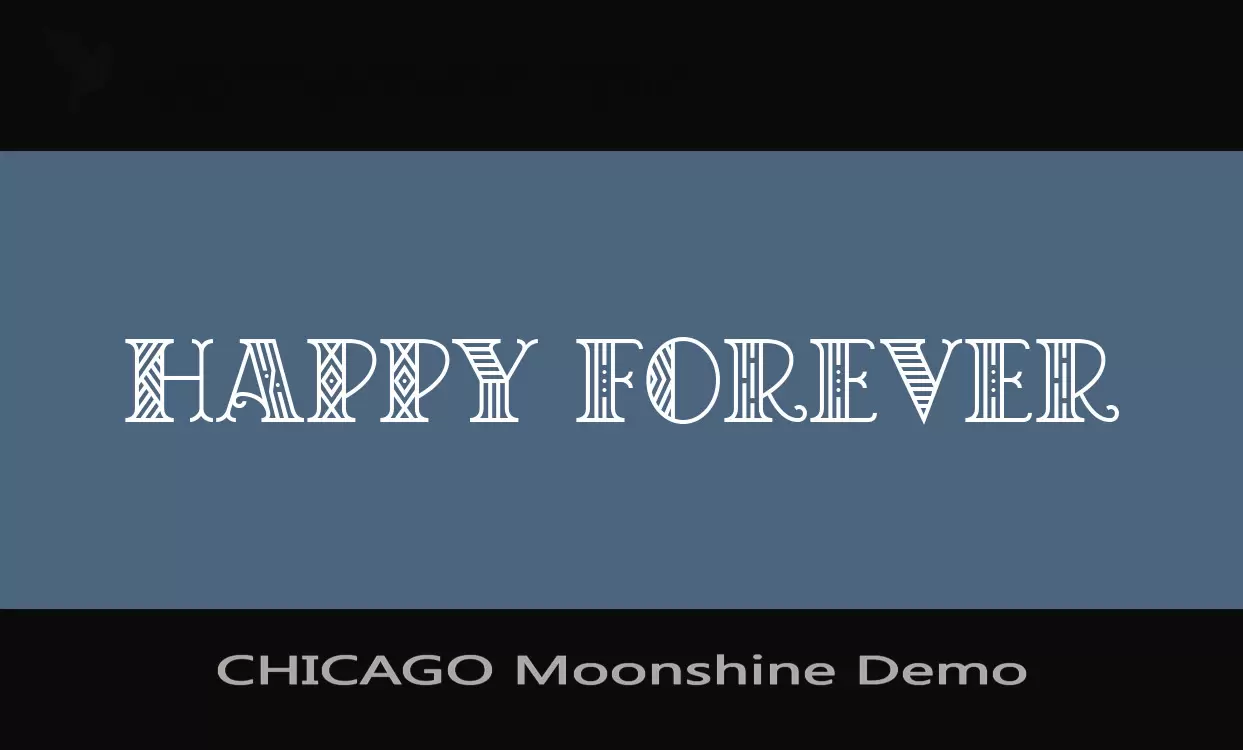 Sample of CHICAGO-Moonshine-Demo