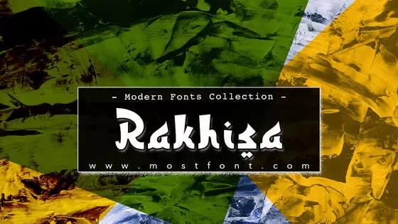「Rakhisa」字体排版样式