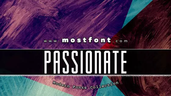 Typographic Design of Passionate-Relationship