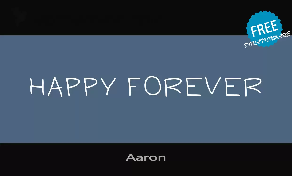 Sample of Aaron