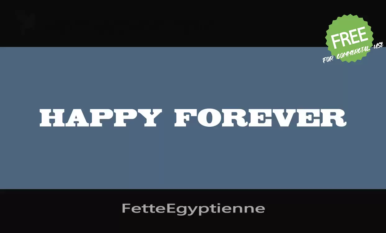 Sample of FetteEgyptienne