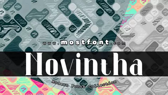 Typographic Design of Novintha