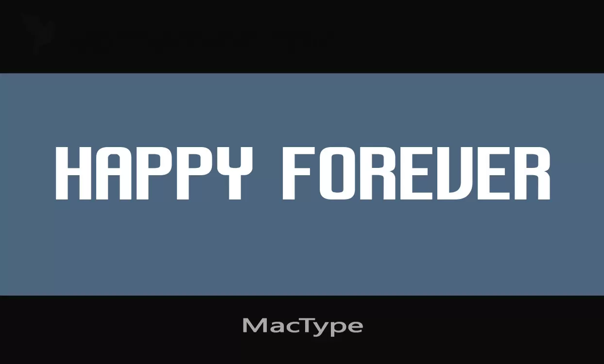 Sample of MacType