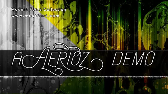 Typographic Design of Aerioz-Demo
