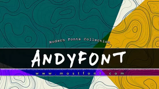 「AndyFont」字体排版图片