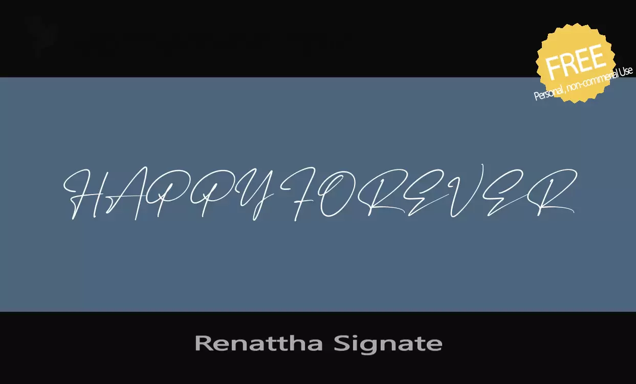 Sample of Renattha-Signate