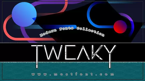 Typographic Design of Tweaky