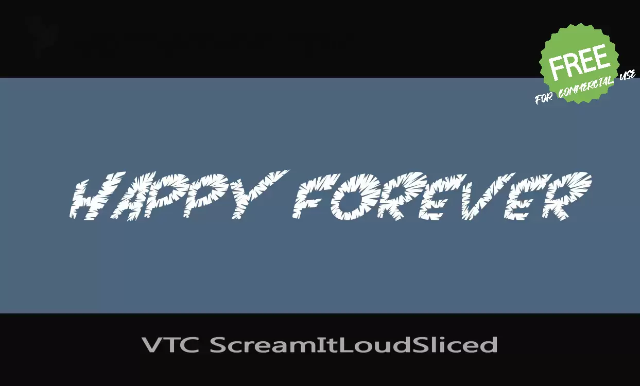 Sample of VTC-ScreamItLoudSliced