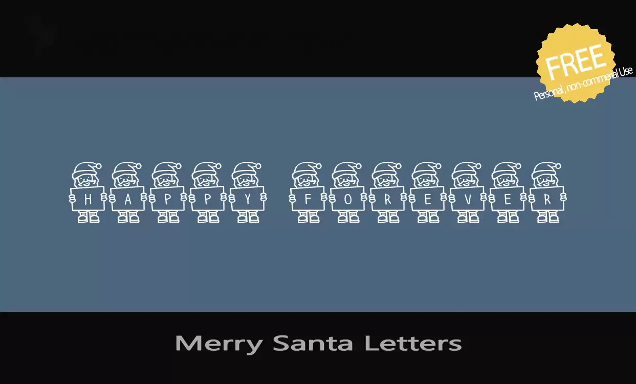 Sample of Merry-Santa-Letters