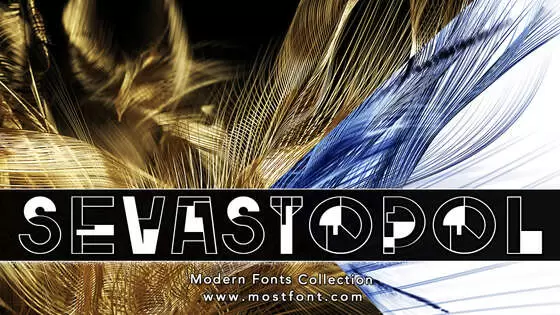 「Sevastopol」字体排版样式