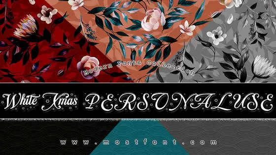 Typographic Design of White-Xmas-PERSONAL-USE