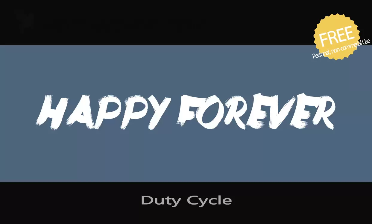 Sample of Duty-Cycle