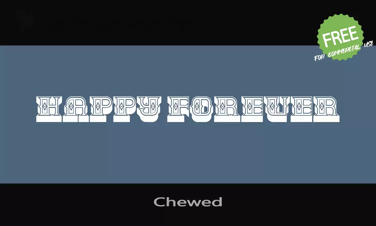 Sample of Chewed