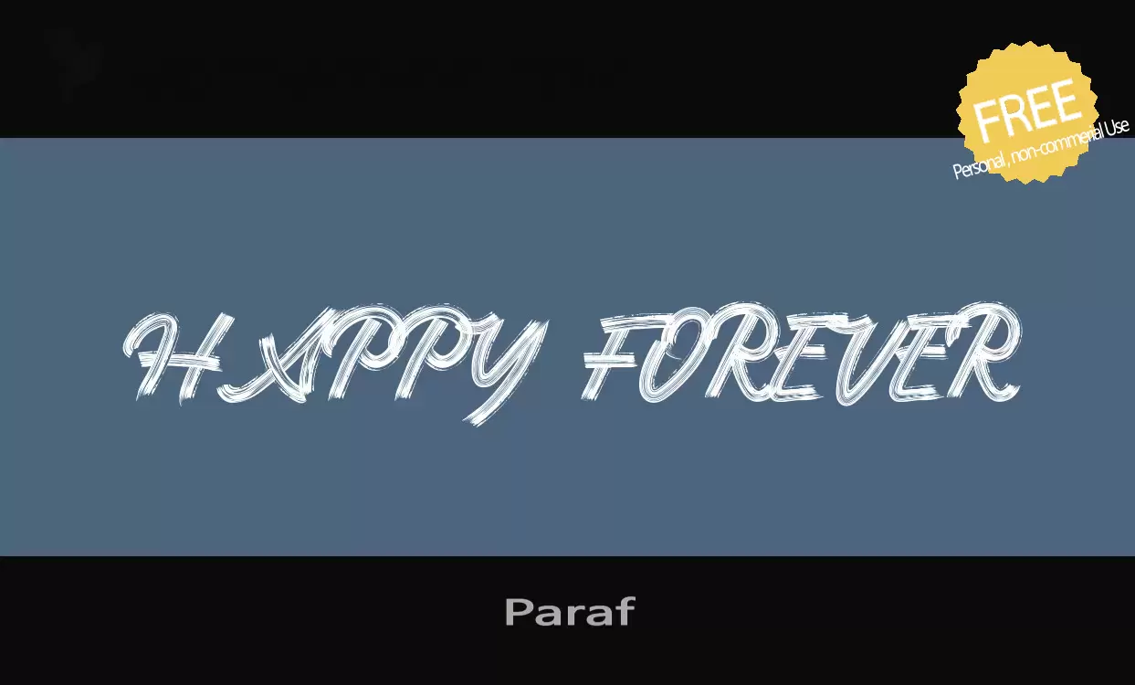 Sample of Paraf
