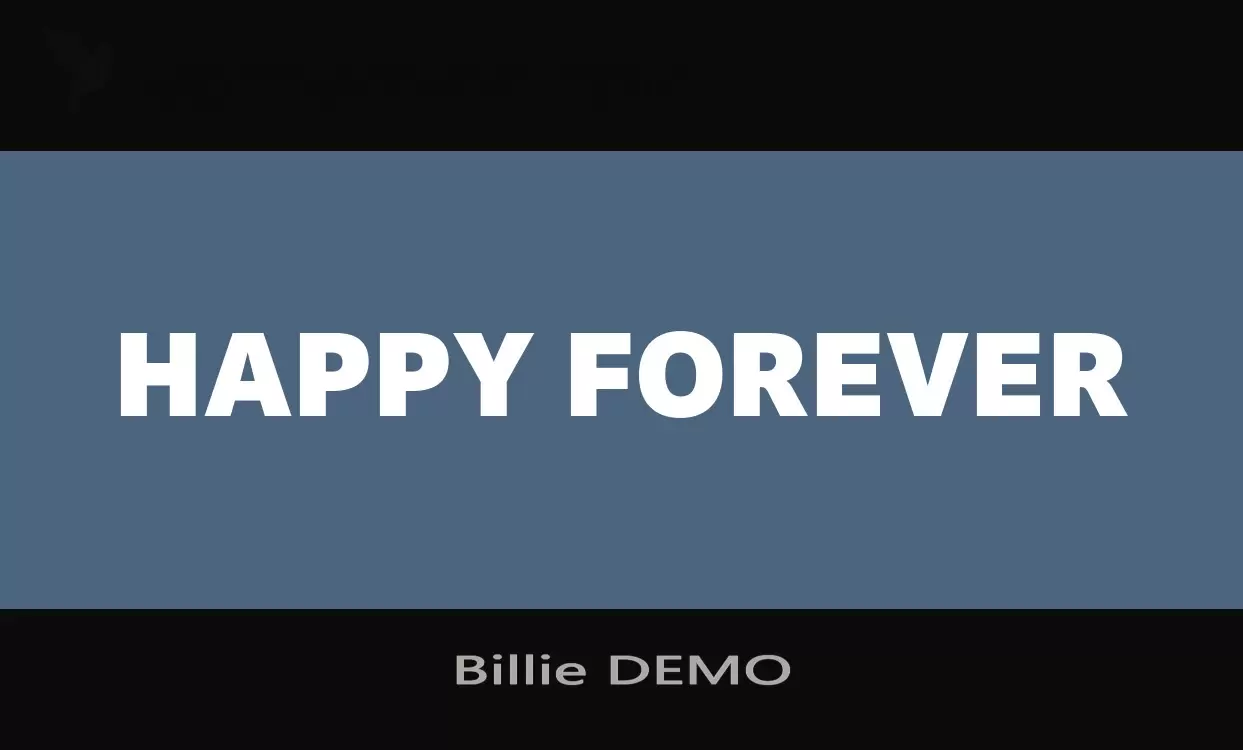 Sample of Billie-DEMO