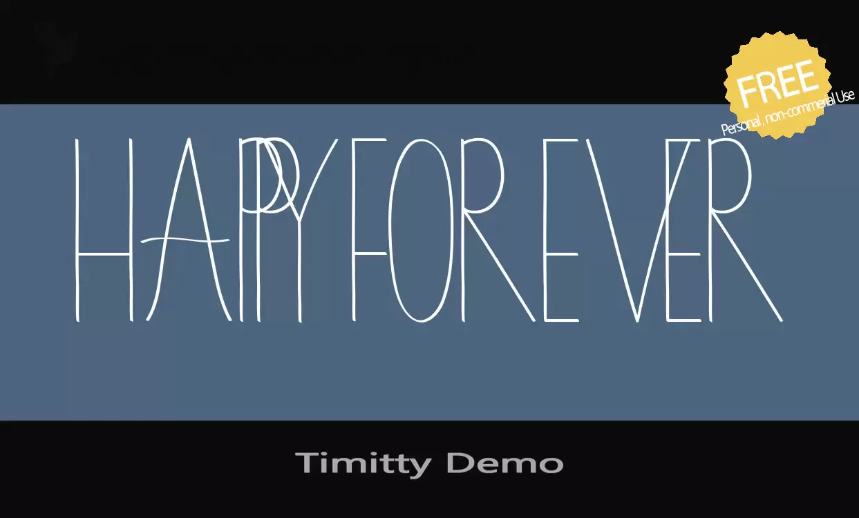 Sample of Timitty-Demo