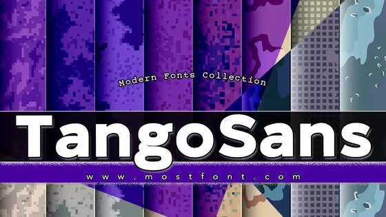「TangoSans」字体排版图片