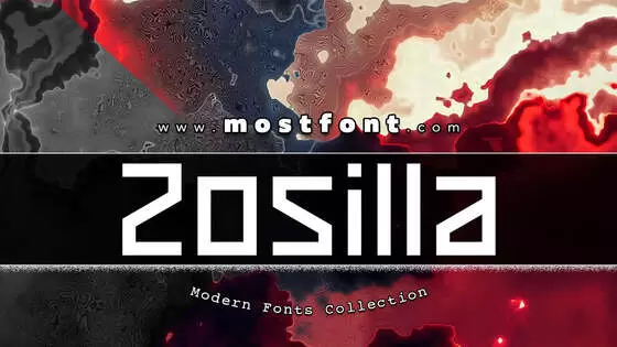 Typographic Design of Zosilla
