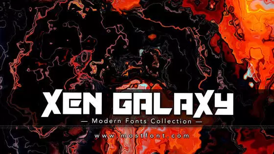 Typographic Design of Xen-Galaxy
