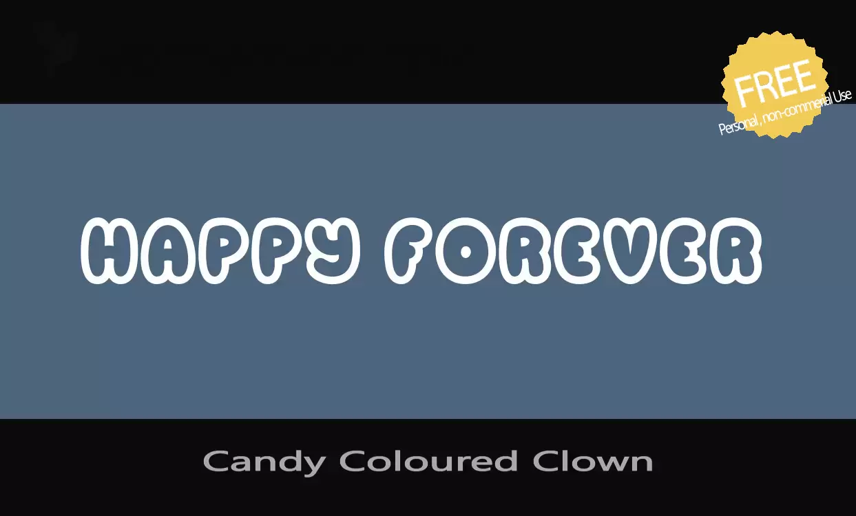 Sample of Candy-Coloured-Clown